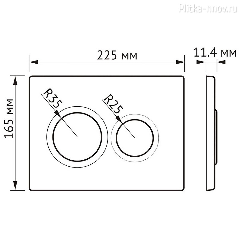 NOVUM O8 040068 BERGES бронза кнопка смыва NOVUM O8 040068 BERGES бронза кнопка смыва