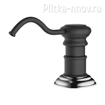 OM-01 BL Черный Дозатор для мыла Omoikiri