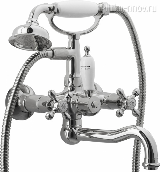Tradizionale Chromo 273 с душем двухвентильный Смеситель Boheme Tradizionale Chromo 273 с душем двухвентильный Смеситель Boheme
