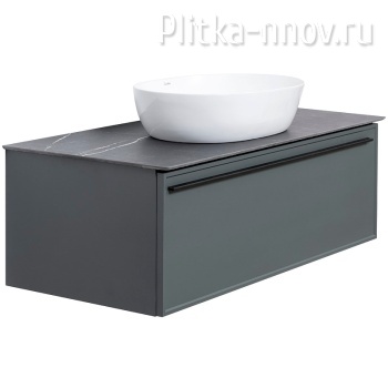 Elba 100 FNC-01-ELB-G-100 Тумба со столешницей Серая матовая LaFenice (БЕЗ РАКОВИНЫ) Elba 100 FNC-01-ELB-G-100 Тумба со столешницей Серая матовая LaFenice (БЕЗ РАКОВИНЫ)