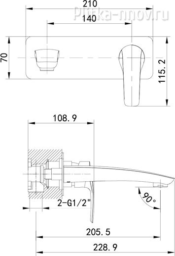 Ray RAYWT00i65 С ВНУТРЕННЕЙ ЧАСТЬЮ, белый Смеситель IDDIS Ray RAYWT00i65 С ВНУТРЕННЕЙ ЧАСТЬЮ, белый Смеситель IDDIS