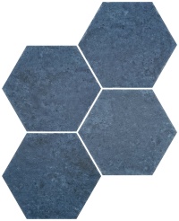 Saona Azul Hex 23x27 Керамогранит