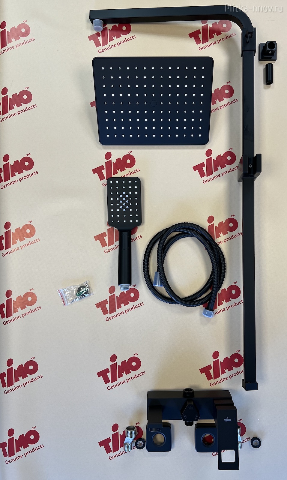 Briana SX-7130/03 Черный Timo Душевая система Briana SX-7130/03 Черный Timo Душевая система