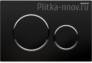 GEBERIT Sigma 20 115.882.KM.1 черный/хром глянцевый