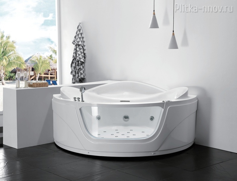G9247 K 165х165 Акриловая ванна с гидромассажем Gemy G9247 K 165х165 Акриловая ванна с гидромассажем Gemy