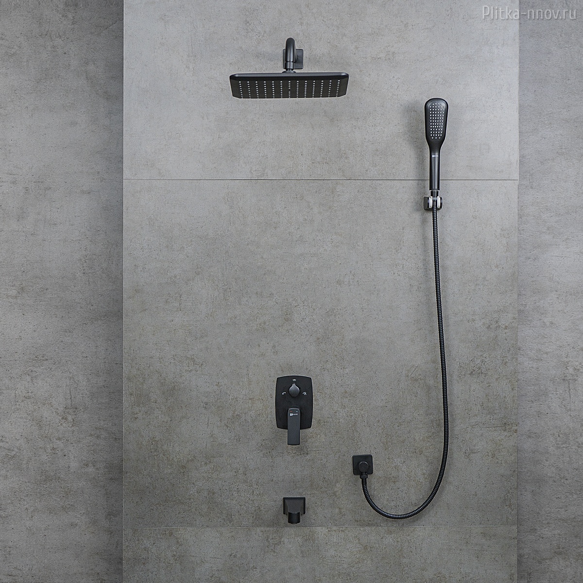 Ursus LM7222BL Lemark для ванны и душа, встраиваемый Ursus LM7222BL Lemark для ванны и душа, встраиваемый