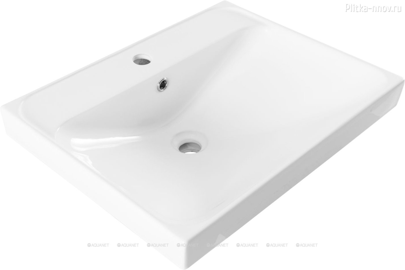 Flash 60х46 Раковина мебельная Aquanet Flash 60х46 Раковина мебельная Aquanet