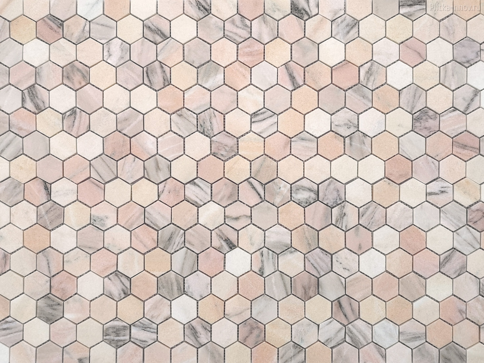 Pietrine Hexagonal Caramelle mosaic (натуральный камень, шестиугольная форма) Pietrine Hexagonal Caramelle mosaic (натуральный камень, шестиугольная форма)