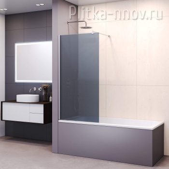 RGW SC-050(Тонированное серое) 60 Шторка на ванну