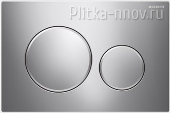 GEBERIT Sigma 20 115.882.KH.1 хром/ хром матовый