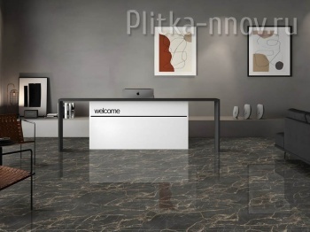 Infinity Sergio Nero Sugar 60х120 Керамогранит Ocean-ceramic 