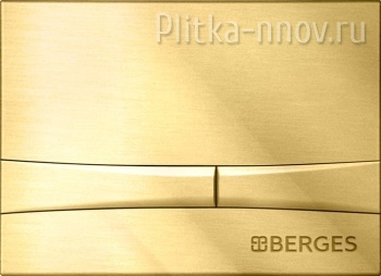 NOVUM F9 040059 BERGES золото глянец кнопка смыва