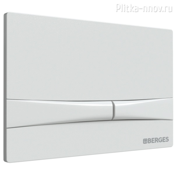 NOVUM F1 040051 BERGES белый кнопка смыва NOVUM F1 040051 BERGES белый кнопка смыва