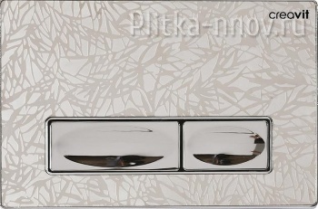 Design Ozel GP4009.36 Хром с декором Кнопка смыва Creavit