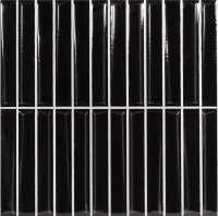 Melody Black 20x20 Плитка глянцевая Monopole