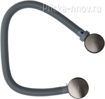 Priority 5.31027-MG графит браш Слив-перелив для ванны Allen Brau Priority 5.31027-MG графит браш Слив-перелив для ванны Allen Brau