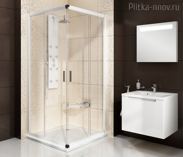 Blix BLRV2К 120х110 блестящий+транспарент Ravak Blix BLRV2К 120х110 блестящий+транспарент Ravak