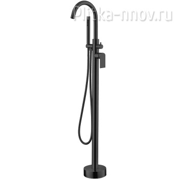 Nova NOV-FMT-NERO Черный матовый Смеситель для ванны напольный BelBagno