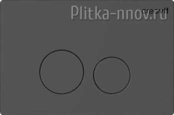 Terra GP9002.04 Антрацит Кнопка смыва Creavit