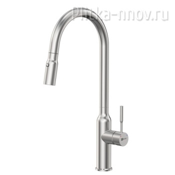 LM5086S Expert Lemark Смеситель для кухни для кухни с вытягивающимся поворотным изливом LM5086S Expert Lemark Смеситель для кухни для кухни с вытягивающимся поворотным изливом