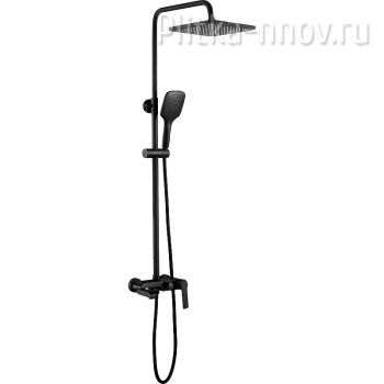 Singapore black ST300BL Черная матовая Душевая система ESKO