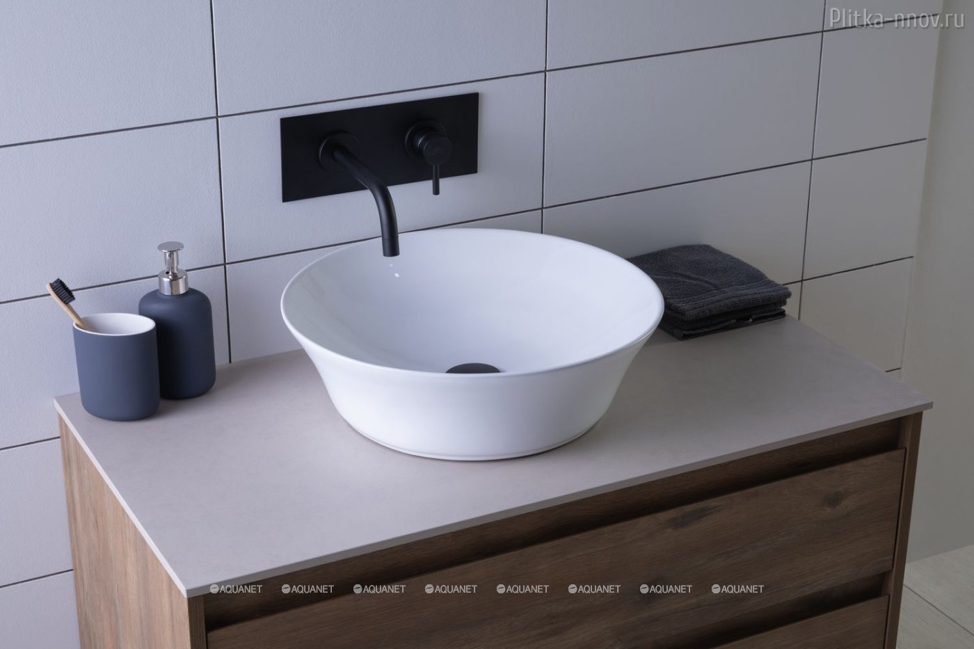 Smart-1 42х42 Aquanet раковина накладная Smart-1 42х42 Aquanet раковина накладная