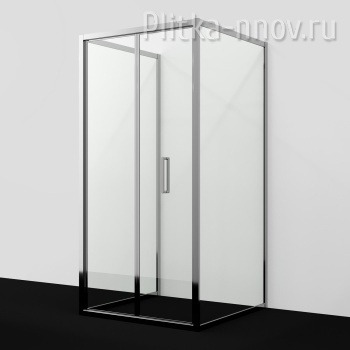 Weser 78F42 100х100х100 П-образный Душевой уголок WasserKRAFT