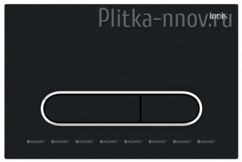 Unifix UNI71MBi77 матовый черный 071 Клавиша смыва Iddis