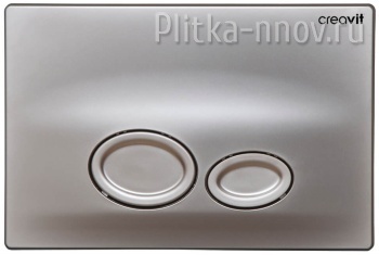 Drop GP2003.00 хром матовый Кнопка смыва Creavit