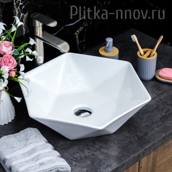 MLN-320342 49х49 Раковина накладная Melana