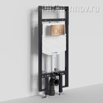 Dinkel 58TLT.010.ME.RG02 Система инсталляции для унитазов WasserKRAFT