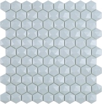 Hexagon  Nordic № 925 D 307*317 Vidrepur стеклянная мозаика