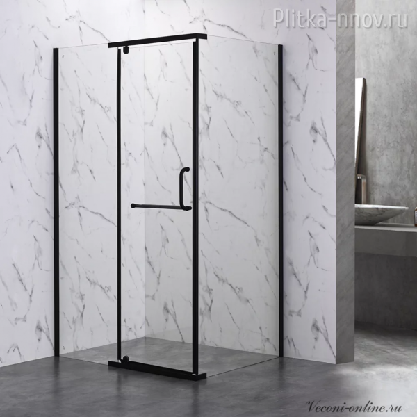 Rovigo RV-19B 120х80 Черный Душевой уголок Veconi Rovigo RV-19B 120х80 Черный Душевой уголок Veconi