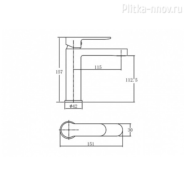 Passion AF300-10C Смеситель для раковины Aquanet Passion AF300-10C Смеситель для раковины Aquanet