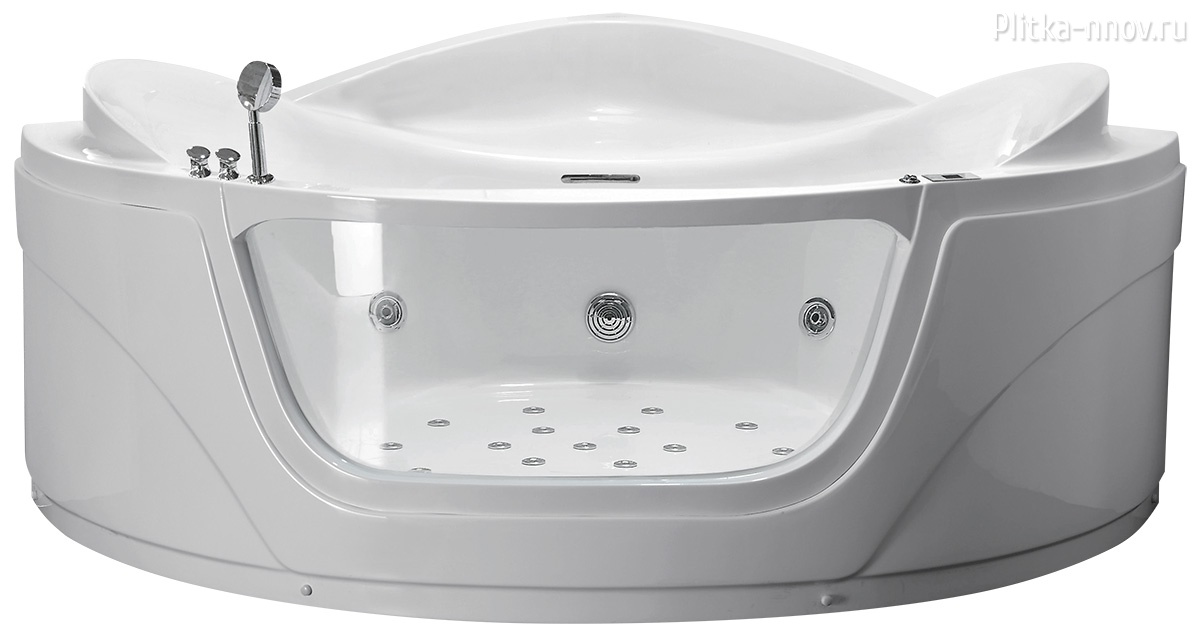 G9247 K 165х165 Акриловая ванна с гидромассажем Gemy G9247 K 165х165 Акриловая ванна с гидромассажем Gemy