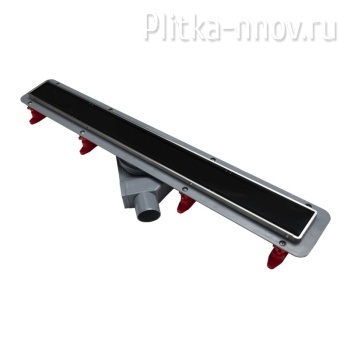 Деметра стекло черное 750 PN50475GLB Душевой лоток Point