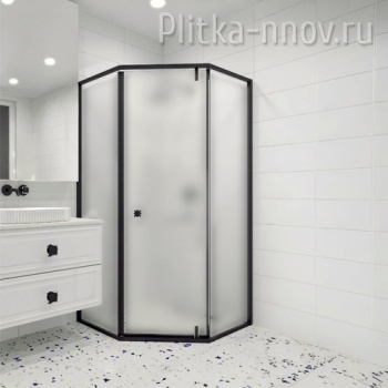 Hotel HO-088B Матовое-Сатинат 100x100 RGW душ.ограждение