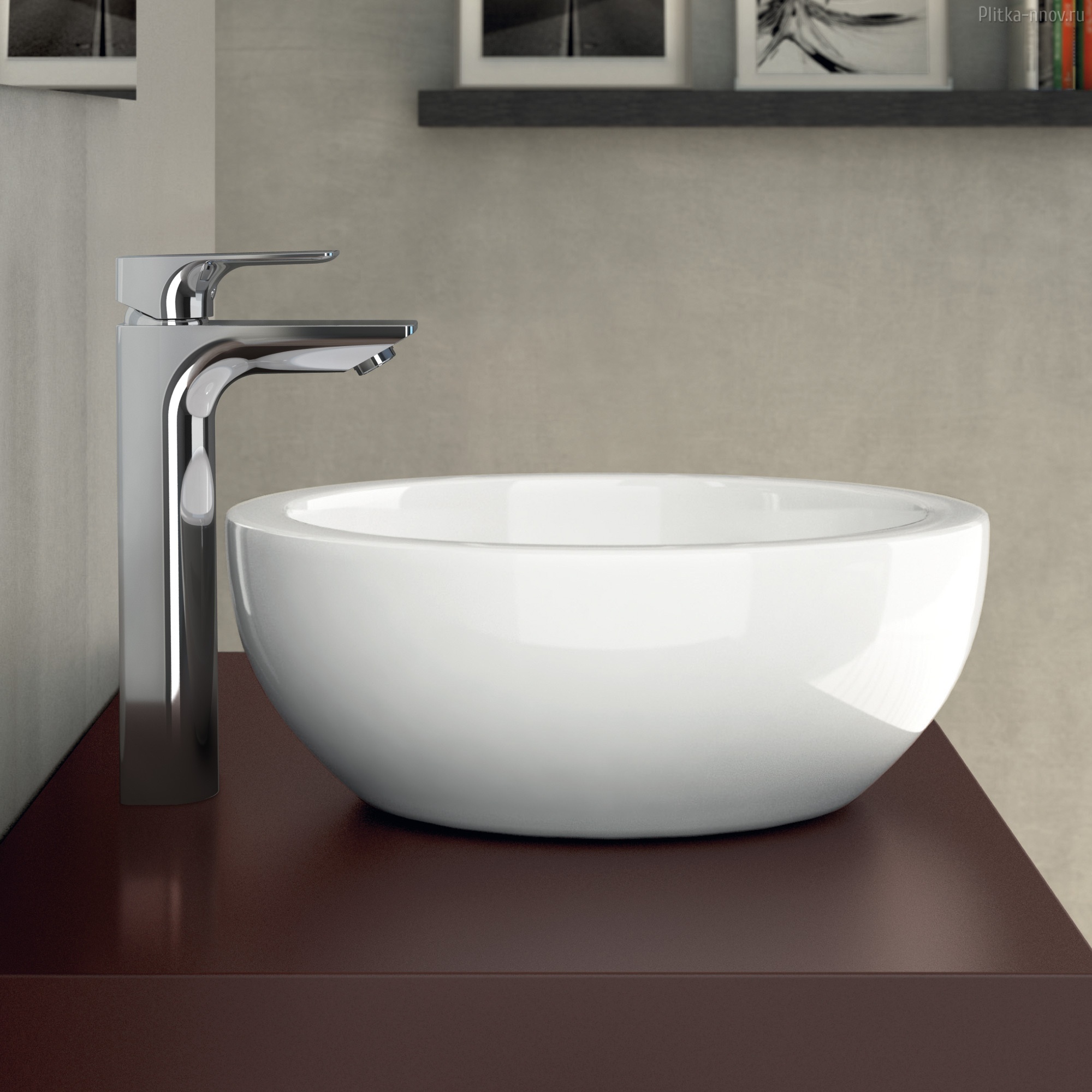 Strada K078301 42x42 Умывальник-чаша круглый Ideal Standart Strada K078301 42x42 Умывальник-чаша круглый Ideal Standart