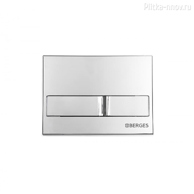 Novum 040213 для унитаза с клавишей смыва Хром Berges Novum 040213 для унитаза с клавишей смыва Хром Berges