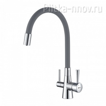 LM3075C-Gray Comfort Lemark Смеситель с подключением к фильтру с питьевой водой