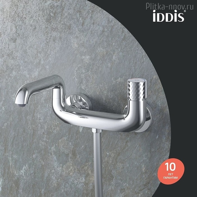 TWISBBTi02WA Хром Смеситель для ванны Iddis TWISBBTi02WA Хром Смеситель для ванны Iddis