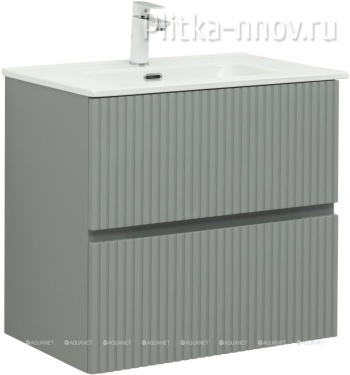 Джейн 70 мисти грин Тумба с раковиной Aquanet 