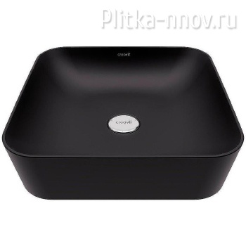 Ultra UL040-00SM00E-0000 40х40 Черная матовая Раковина-чаша Creavit