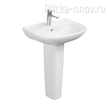 Access Z.RU93.0.760.9 55x42 Раковина с пьедесталом Roca 1 отверстие