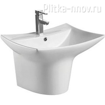 CeramaLux G822 60x43 раковина с полупьедесталом
