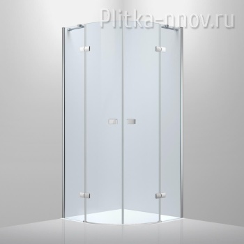 S701-900 90х90 Душевой уголок BLACK&WHITE