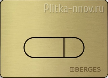 NOVUM D8 040038 BERGES бронза кнопка смыва
