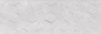 Braga White Hexagon Rett 25x75