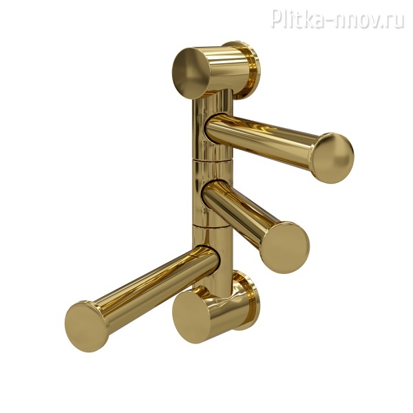K-1053POLISHED GOLD Держатель полотенец тройной WasserKRAFT K-1053POLISHED GOLD Держатель полотенец тройной WasserKRAFT