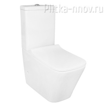 Quadro AZ-2175 UQ1 напольный, смыв "Торнадо", безободковый с сидением микролифт
